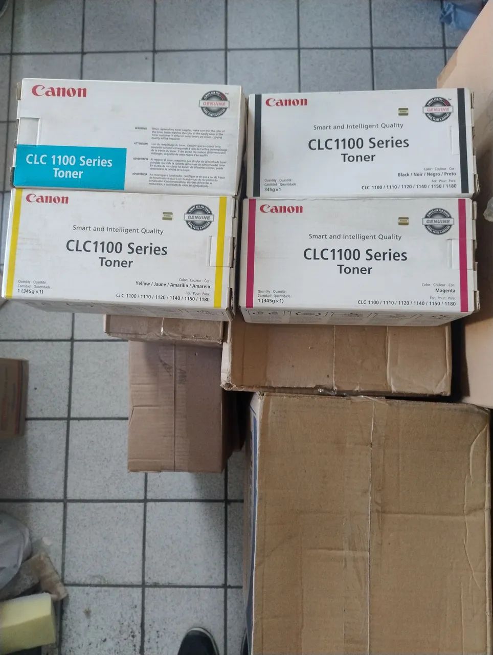 Kit C/4 cores Canon CLC original 