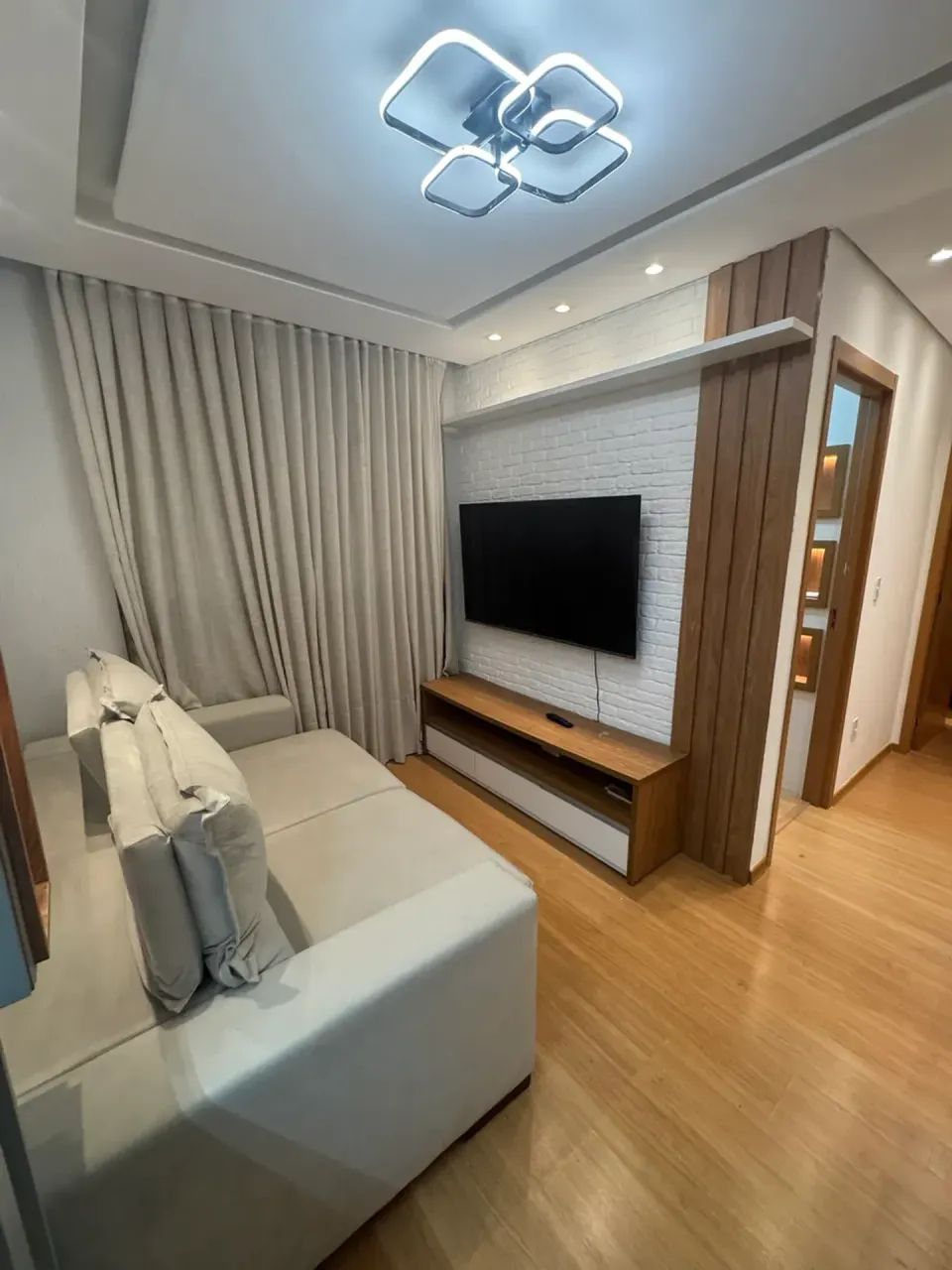 Apartamento Mobiliado, condomínio chapada raviera, Cuiabá-MT - Foto 3