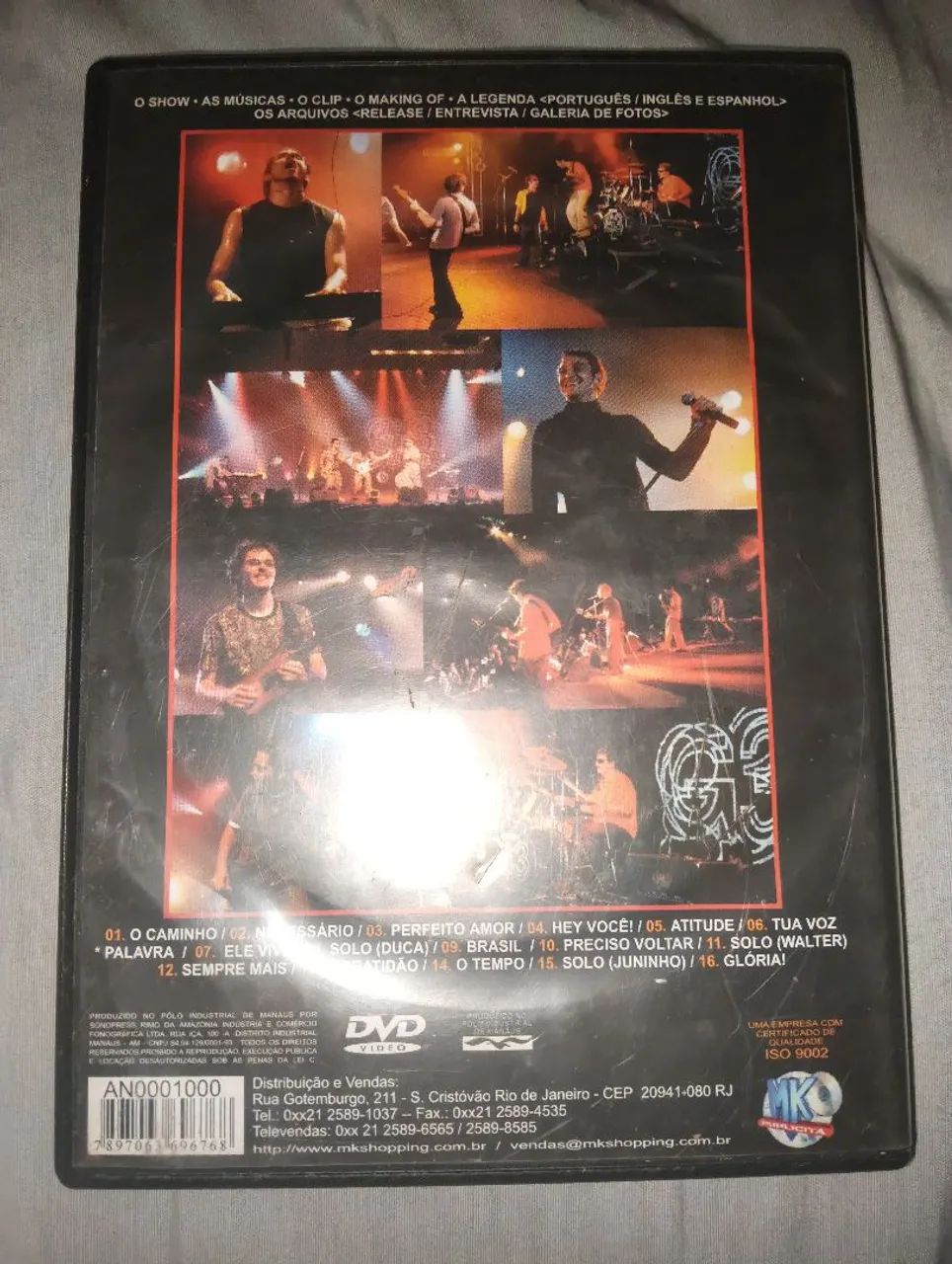 DVD oficina g3 o tempo  - Foto 2