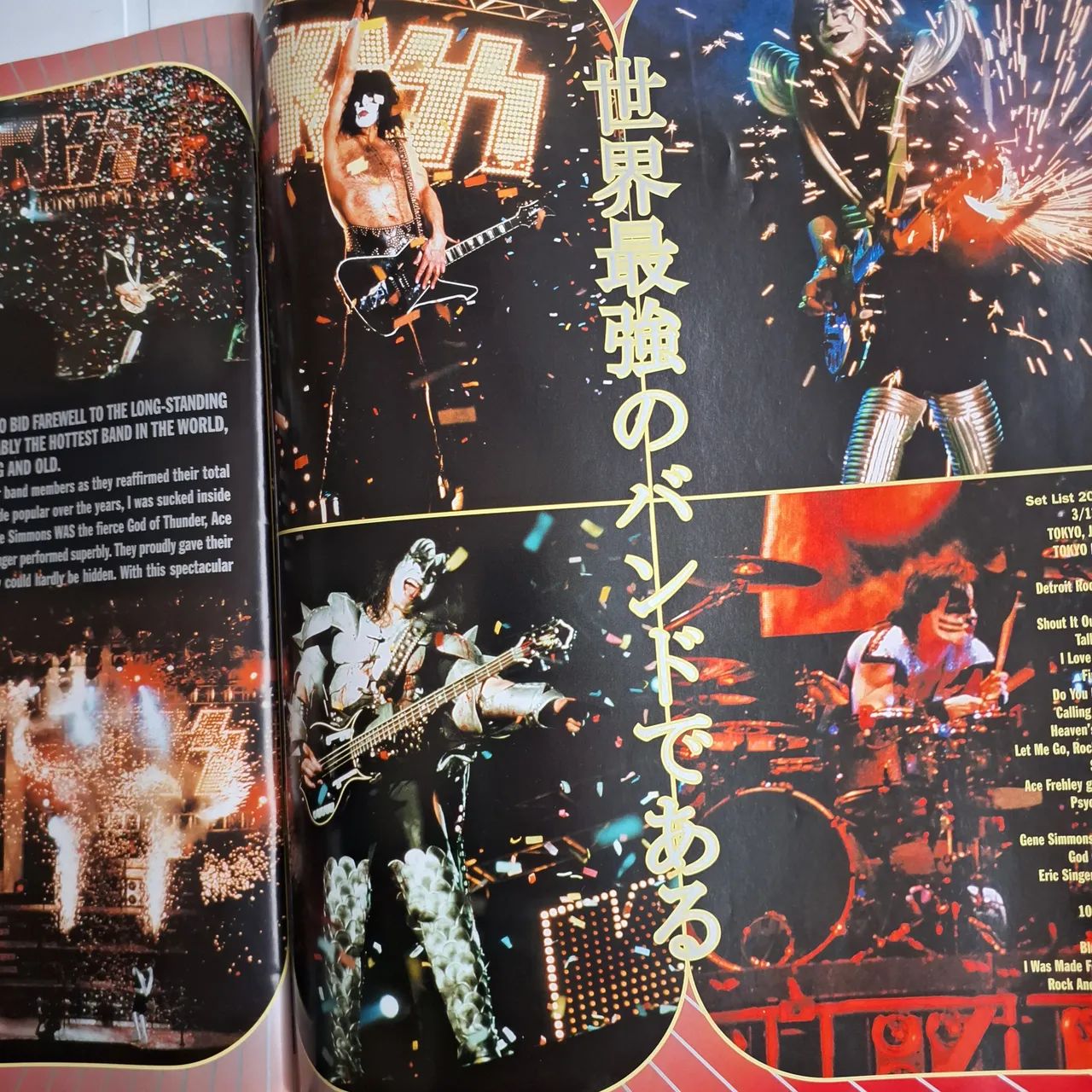 Livro Kiss Tour Alive in Japan 2003 raro! - Livros e revistas