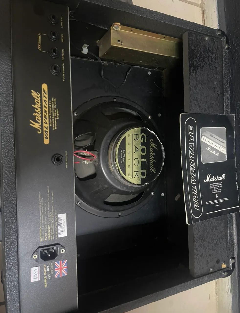Amplificador Marshall Valvestate 8080 Revisado (Usado)  - Foto 6