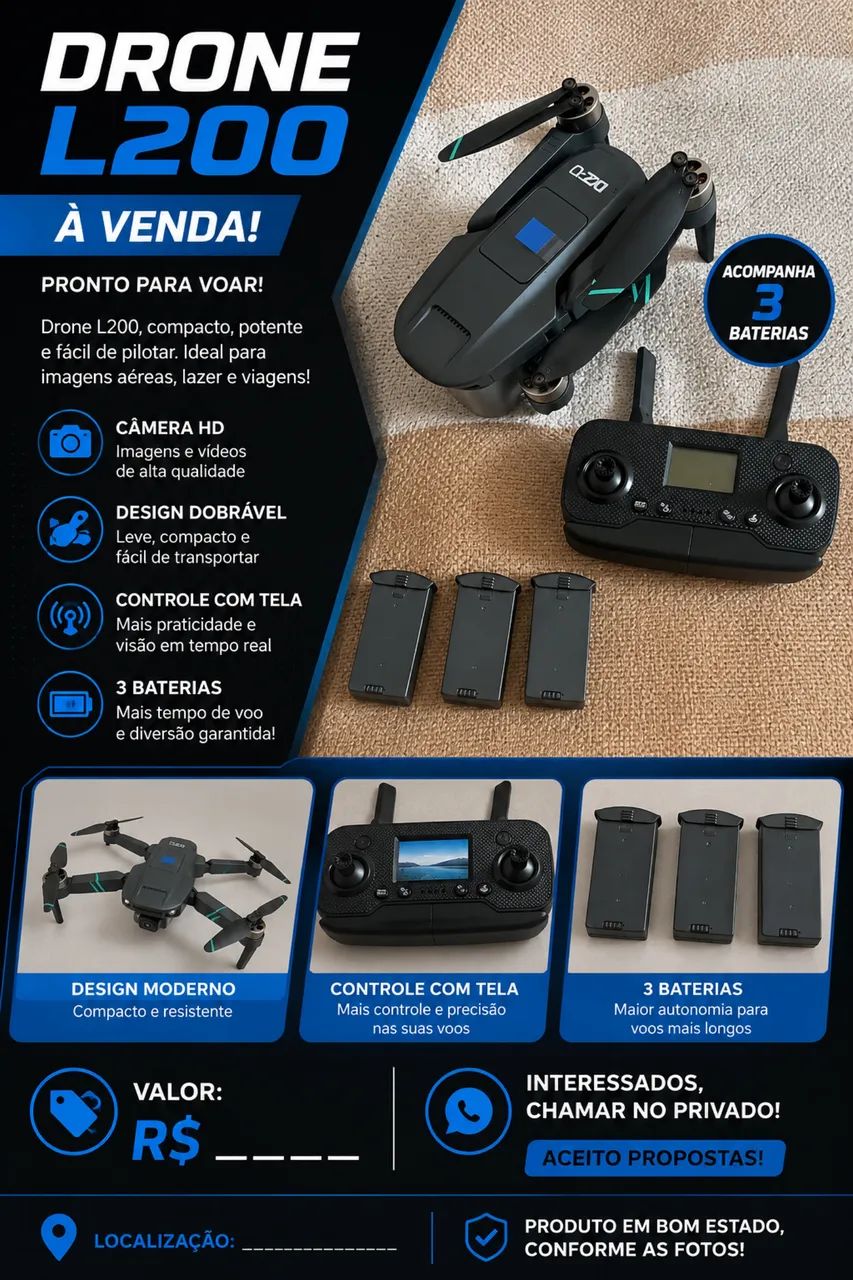 Drone L200 pro 