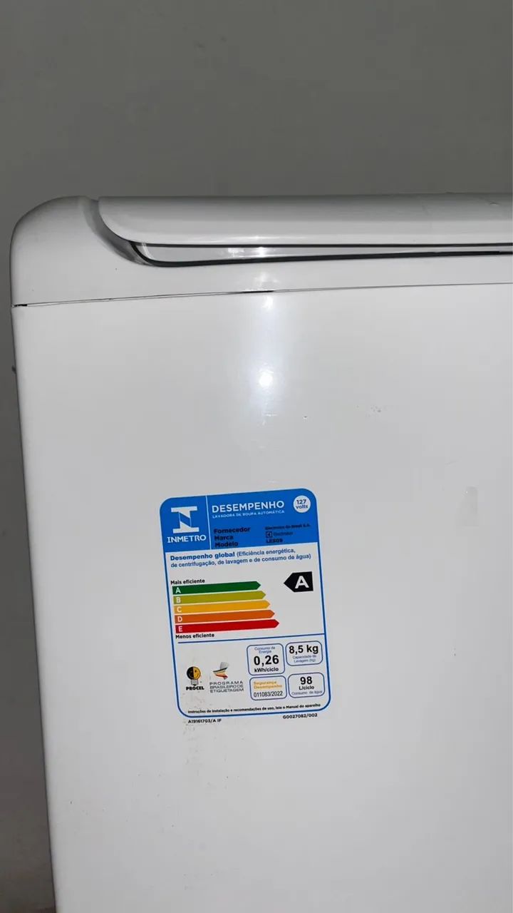 Máquina de Lavar Automática 8,5kg LES09 Electrolux - Foto 5