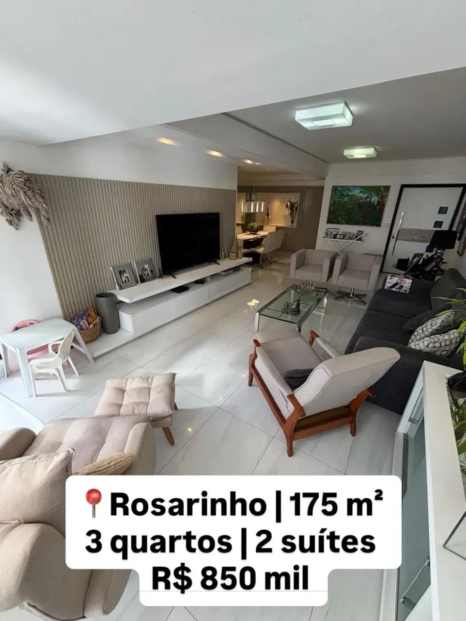 Rosarinho | 175m | 3 quartos | 2 vagas