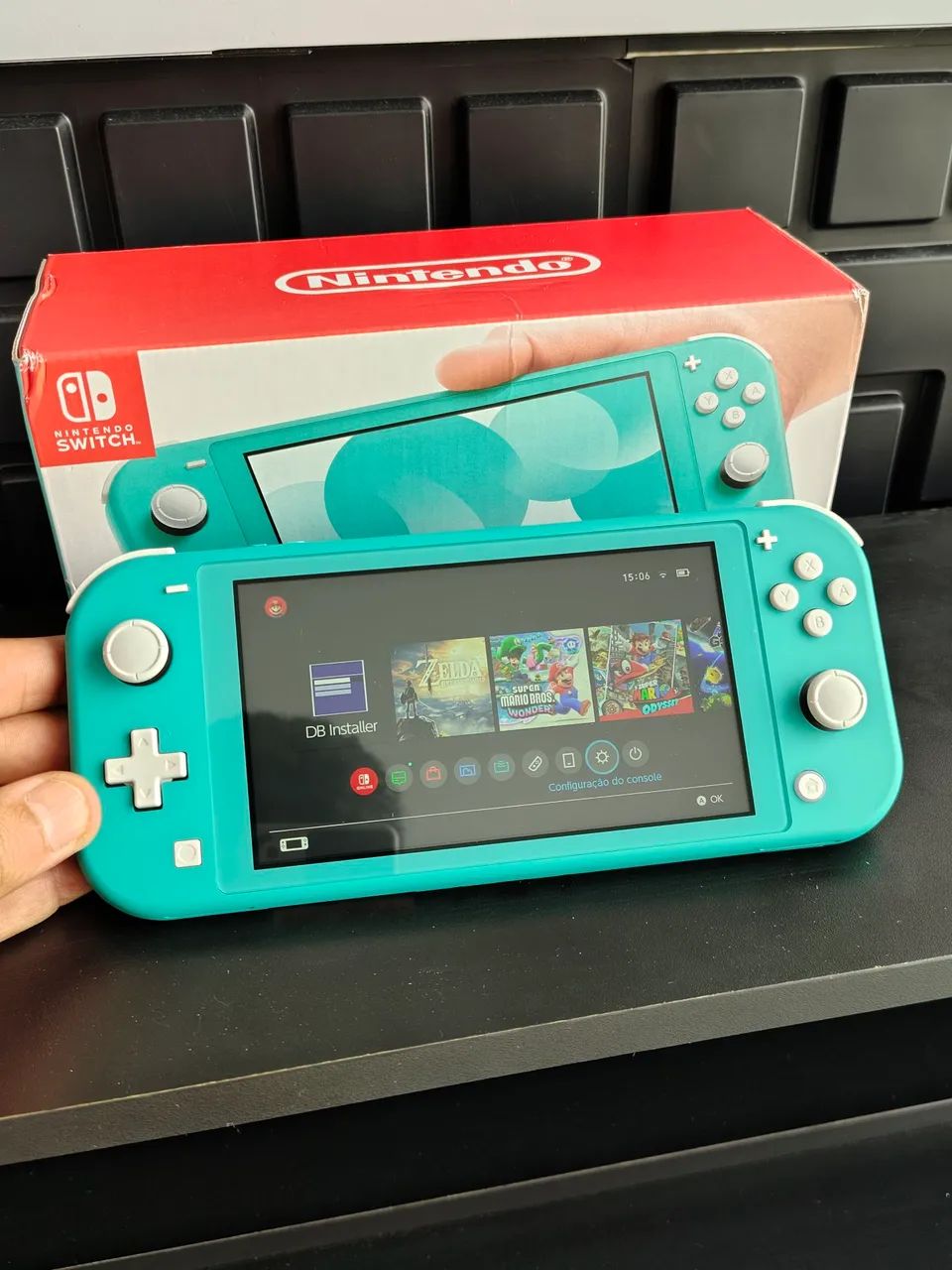 Nintendo switch Lite desbloqueado ( novo ) - Consoles de Vídeo