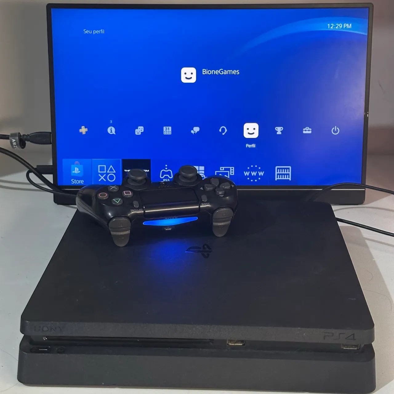 PS4 Slim 1Tb Usado 