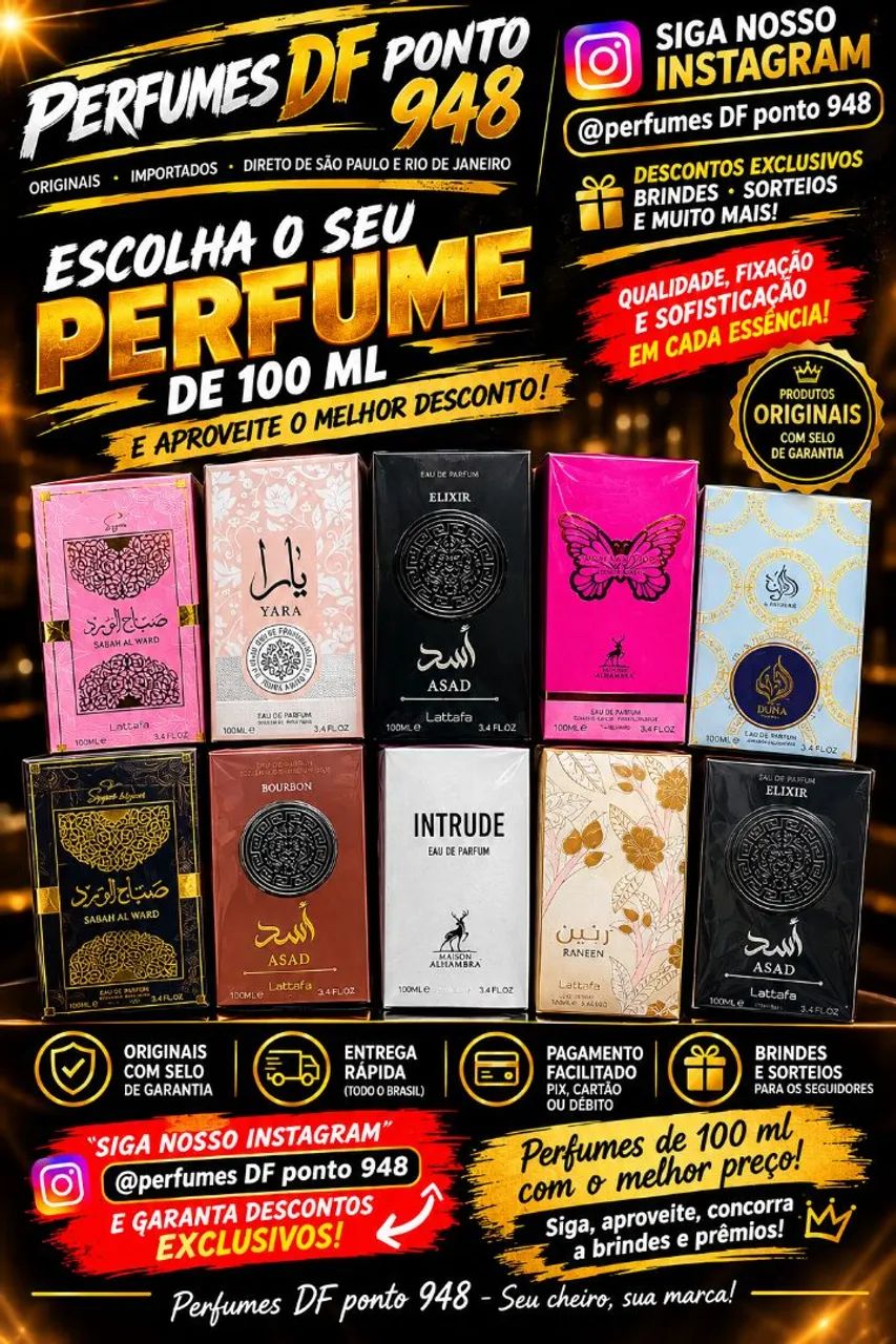 Perfumes de 100 mls originas - Foto 2