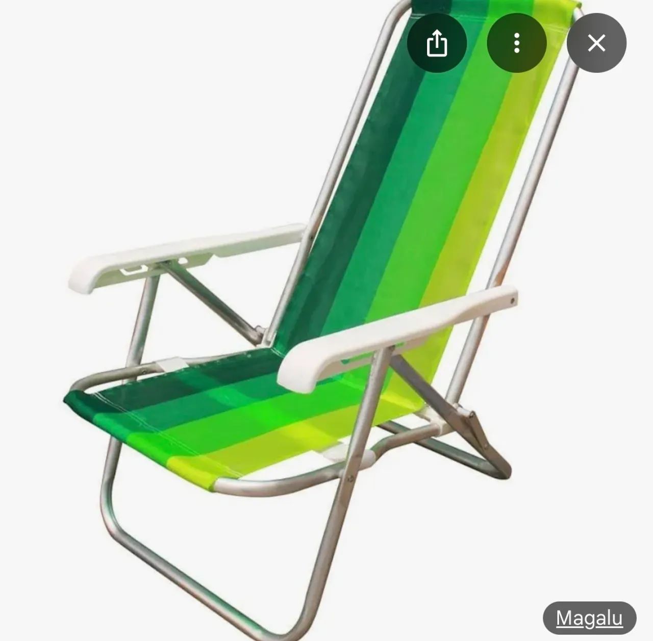 Vendo 2 cadeiras de praia