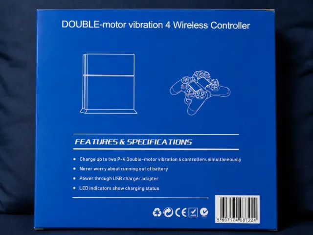 Controle Sem Fio Bluetooth para PS4, PC e Smart TV ) - Foto 3