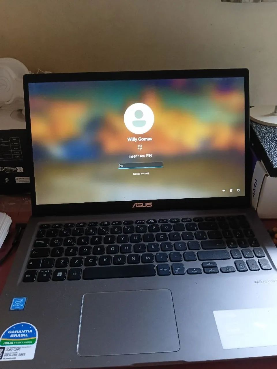 Notebook Asus Seminovo