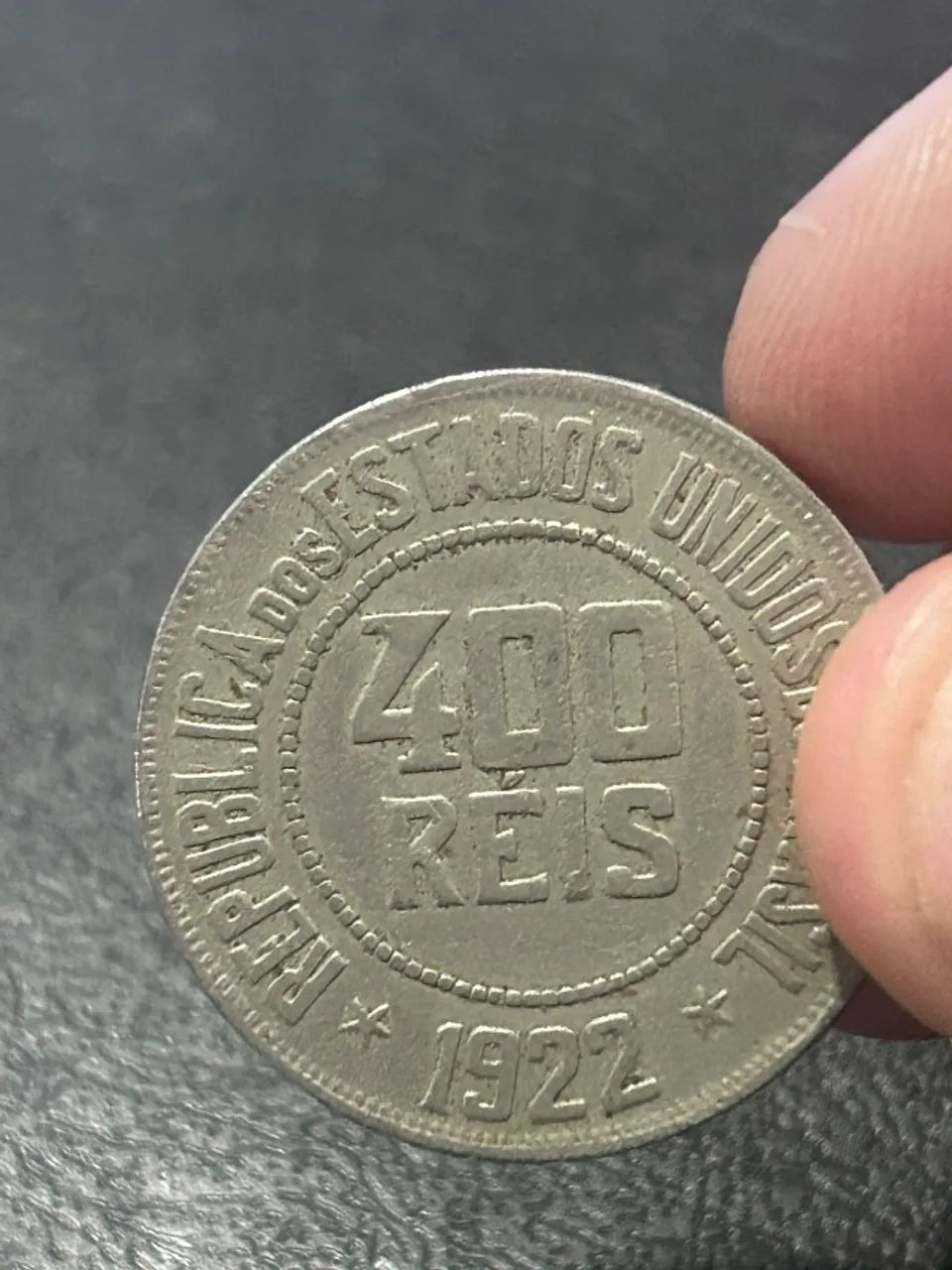 ? Moeda 400 Réis 1922 Centenário da Independência Original - Foto 5