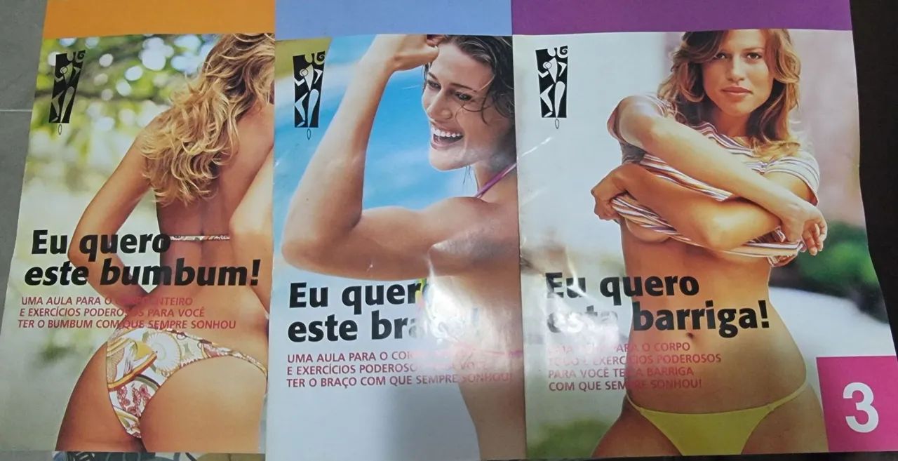DVDS DA COLEÇÃO BOA FORMA - AULAS COMPLETAS COM A PERSONAL TRAINER TAMILEE WEBB - 3 DVDs
