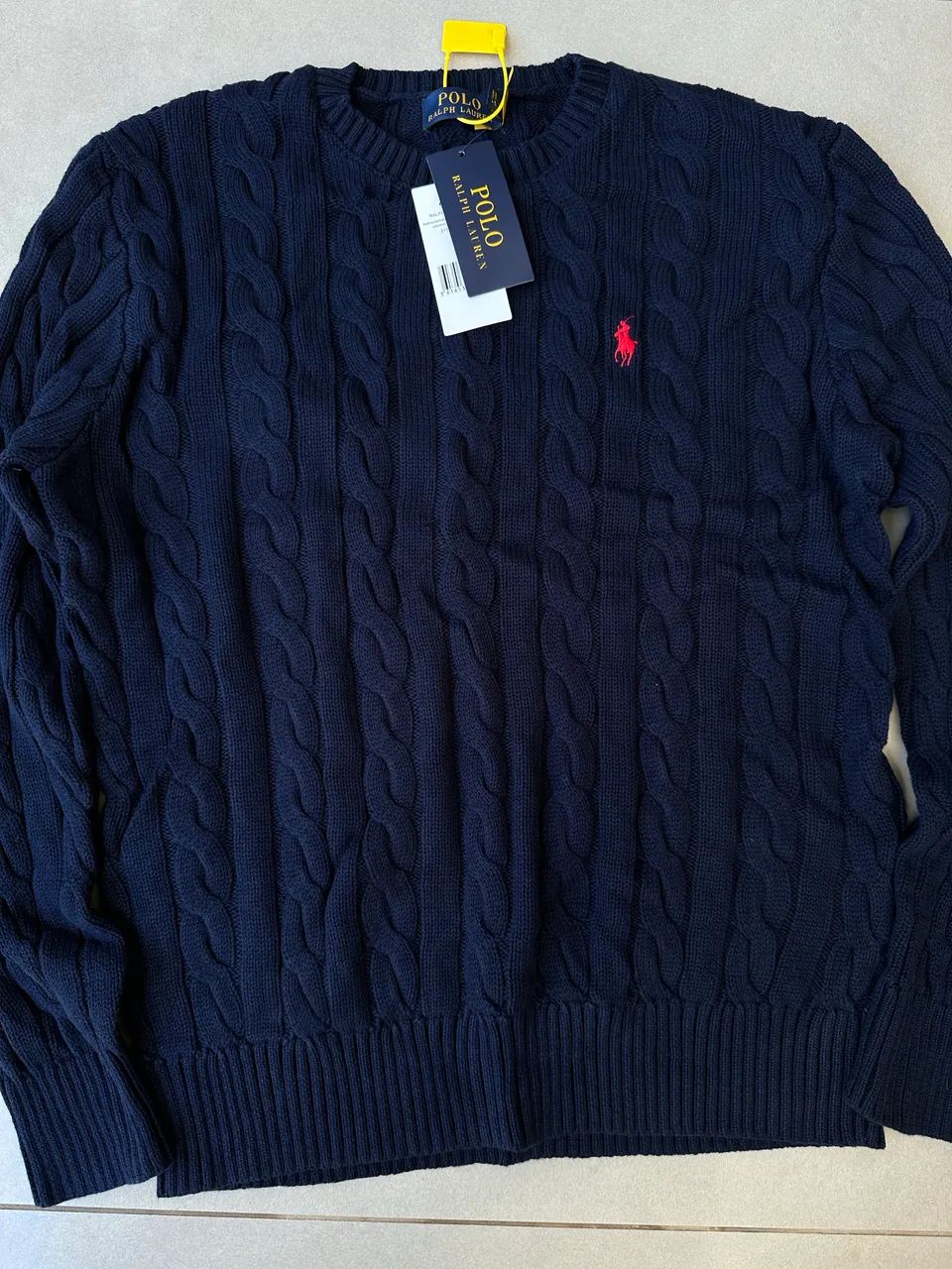 Suéter Ralph Lauren Azul - M - Foto 5