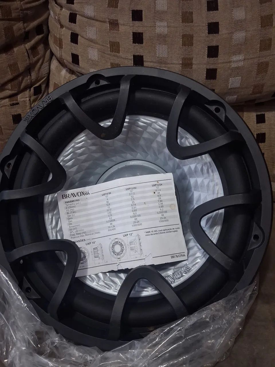 Auto falante bravox uxp 12