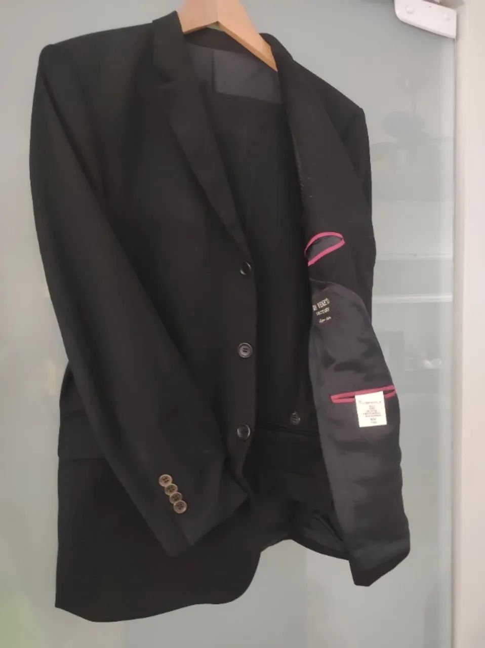 Terno/costume preto Via Veneto 50 M  - Foto 3