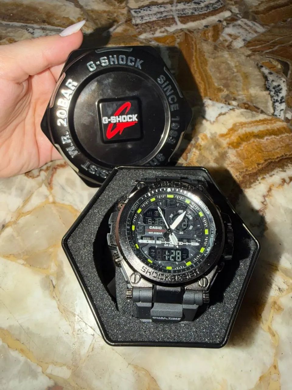Relógio Casio G-shock Mtg-s1000d 5369 Gravity Defier - Acessórios