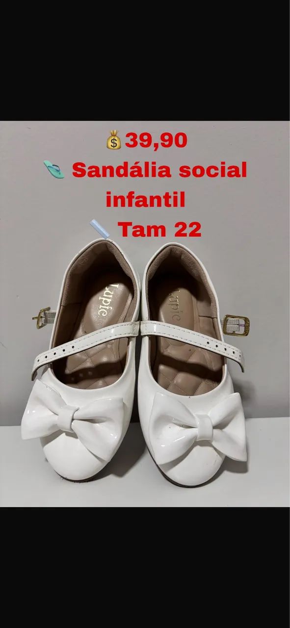 Sandália infantil 