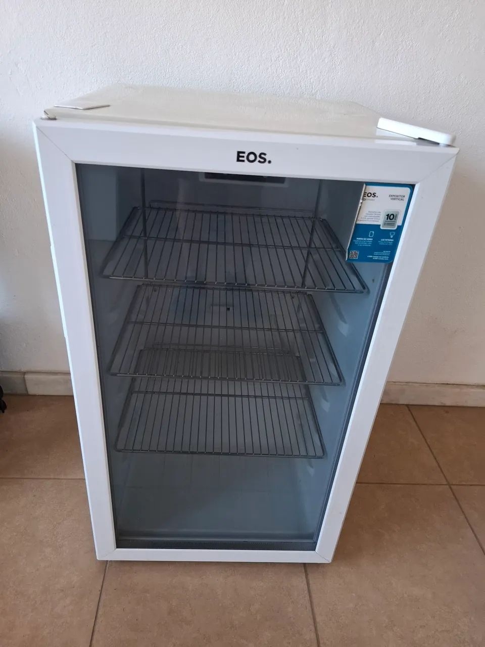 Frezer expositor vertical
