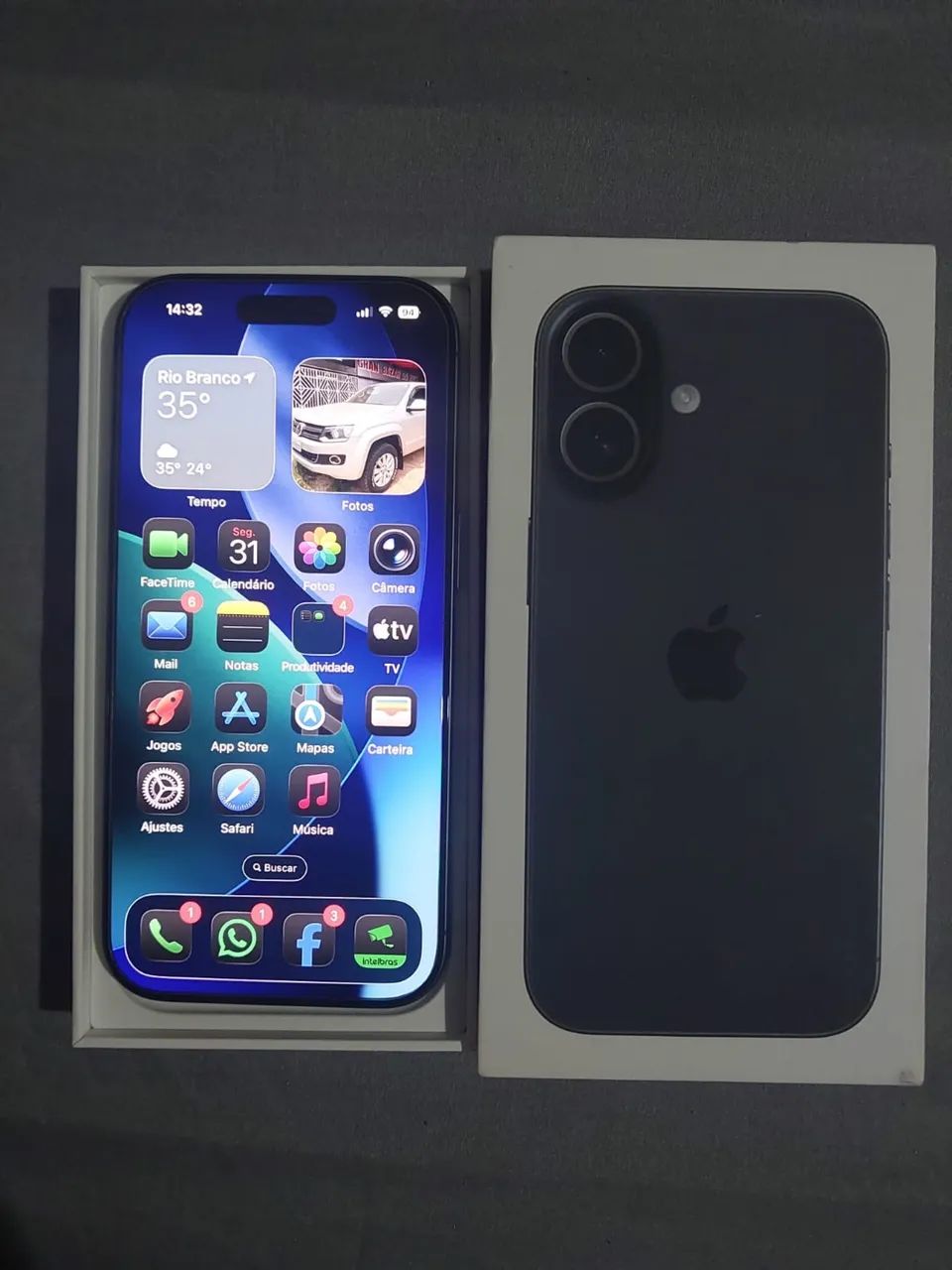 iPhone 17 256gb (preto) - Foto 2