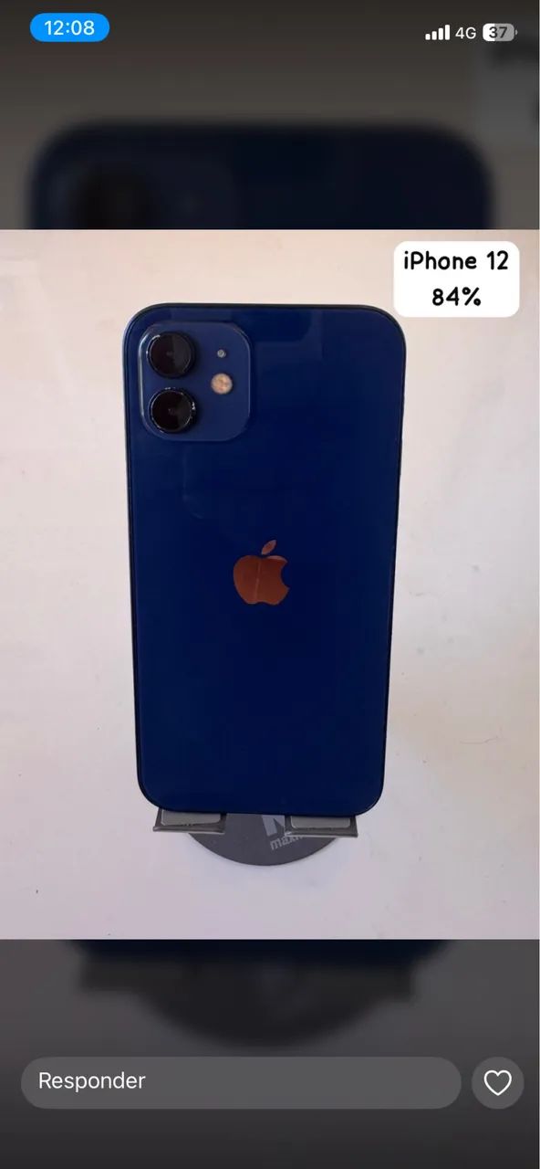 IPHONE 12 64GB AZUL - Foto 2