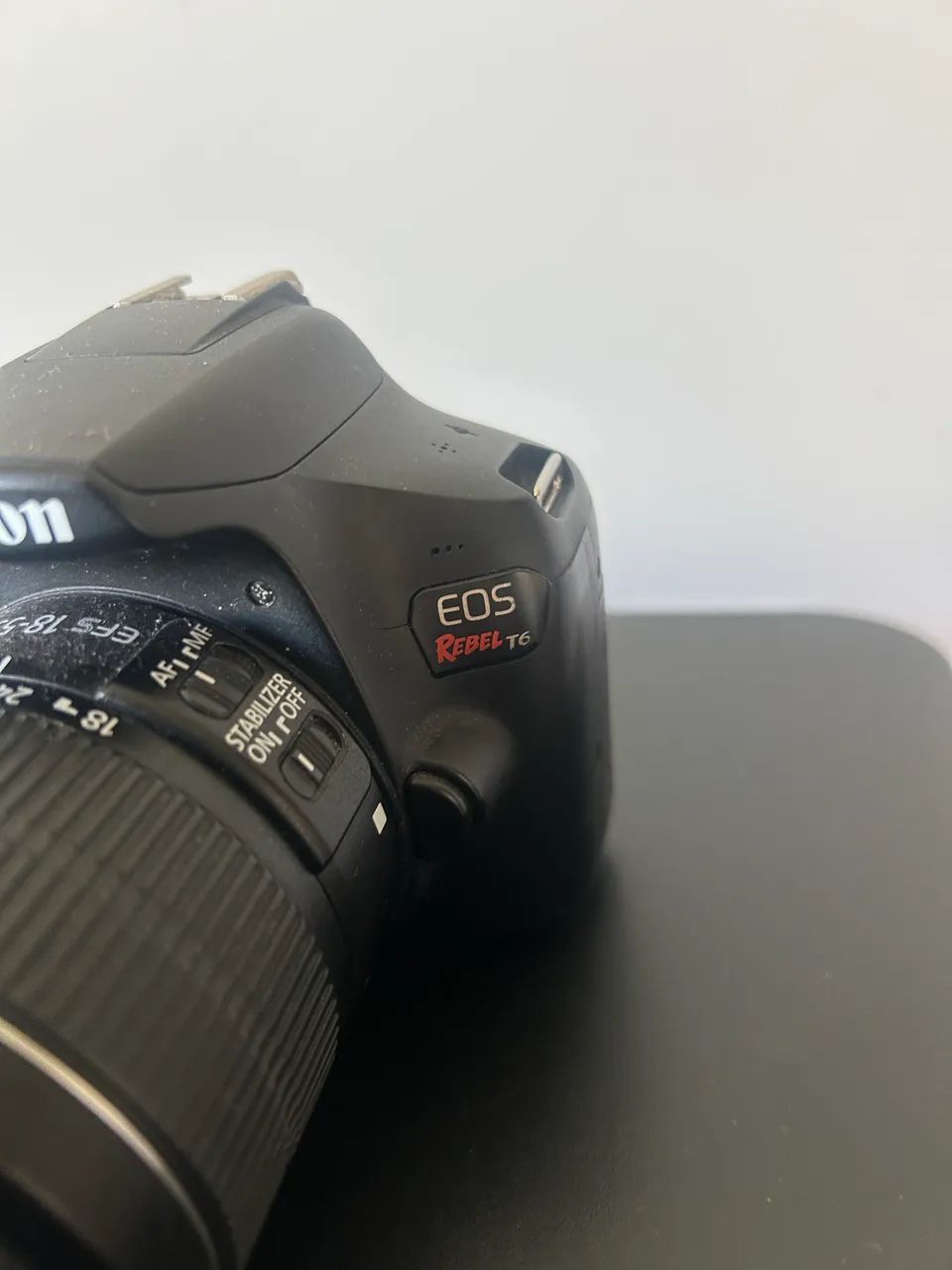 Camera canon t6 rebel + softbox duplo - Foto 3