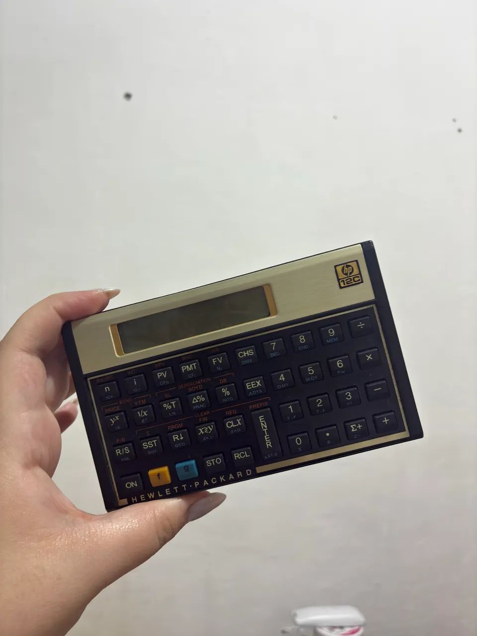 Calculadora financeira HP 12C