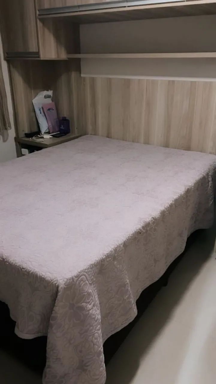 Cama box casal baú 