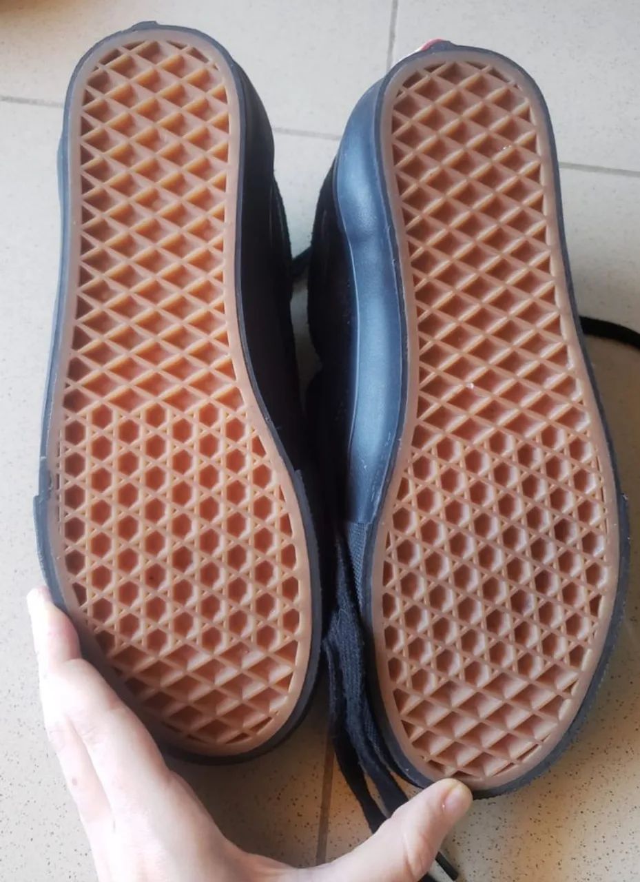 Tênis vans old skool skate preto - Foto 4