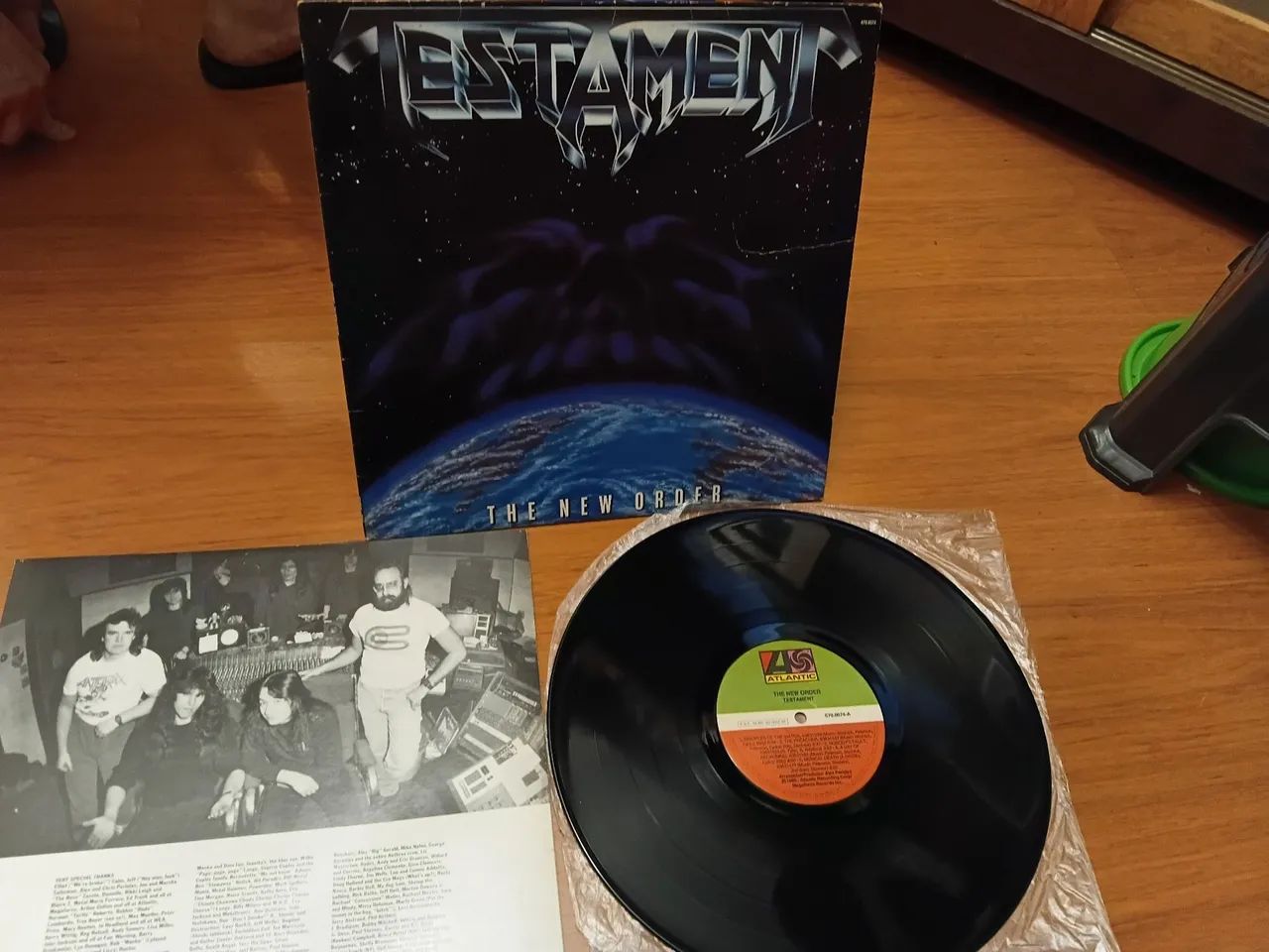 DISCO VINIL TESTAMENT THE NEW ORDER