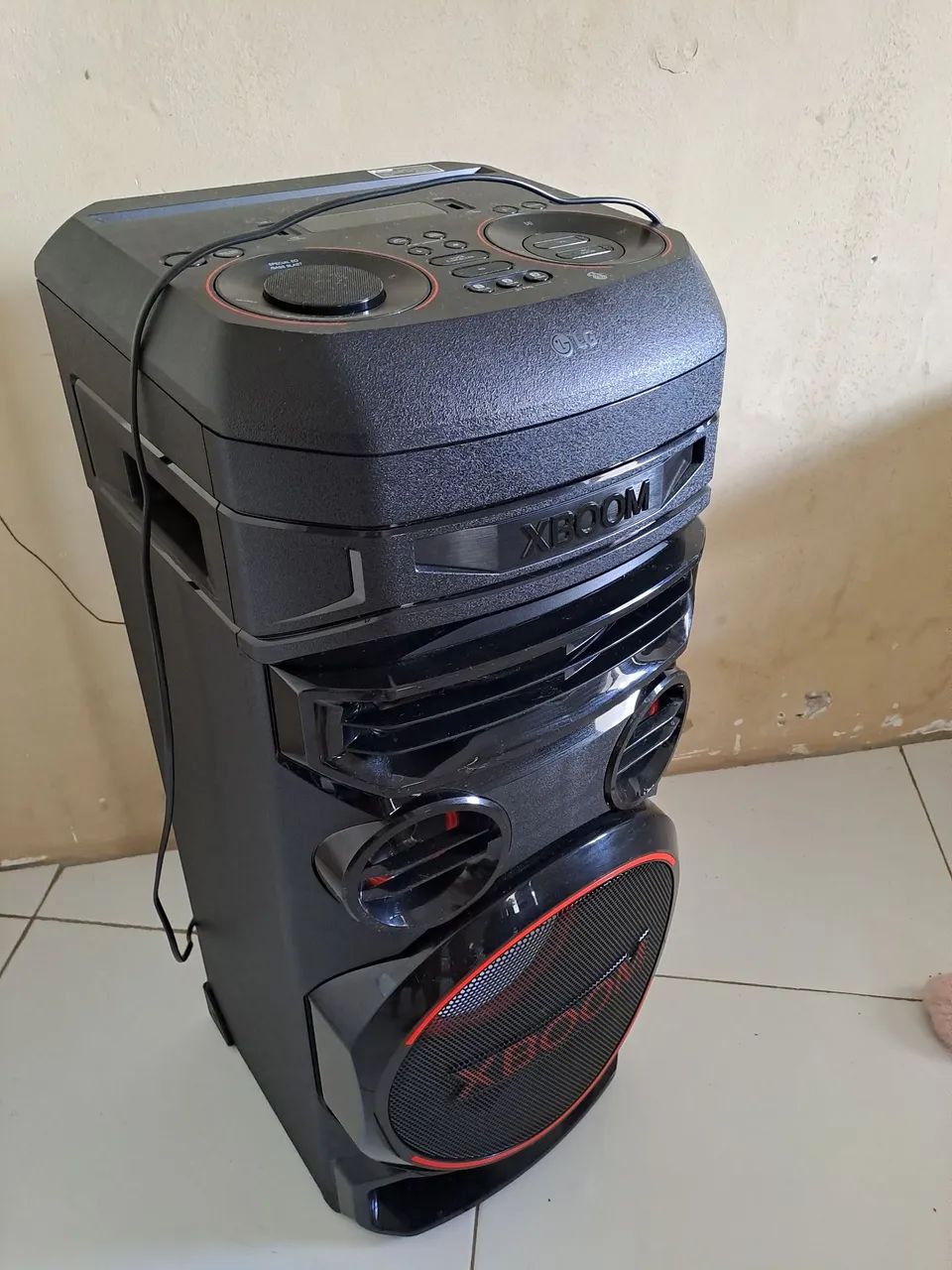 SOM LG XBOOM NOVO COM NOTA - Foto 2