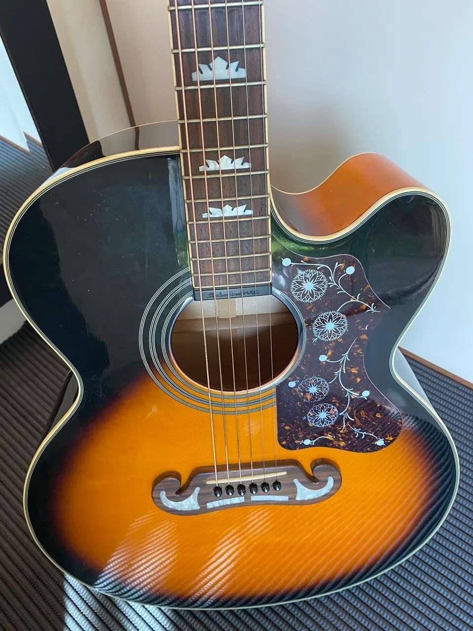 Violão Epiphone Ej200 Sunburst original