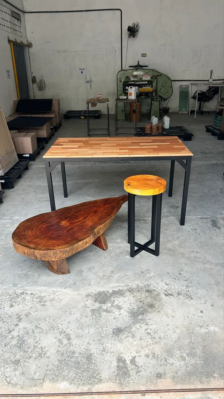 Móveis estilo industrial metalom e madeira - Foto 3