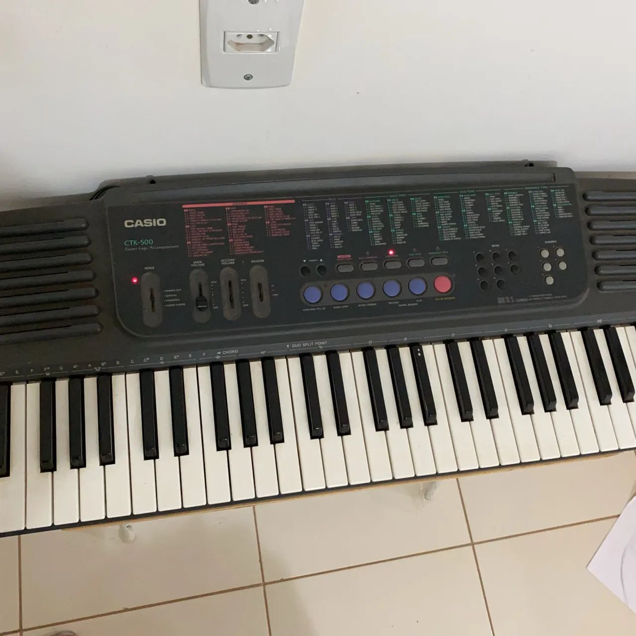 Teclado Casio CTK-500 - Eletrico - Foto 5