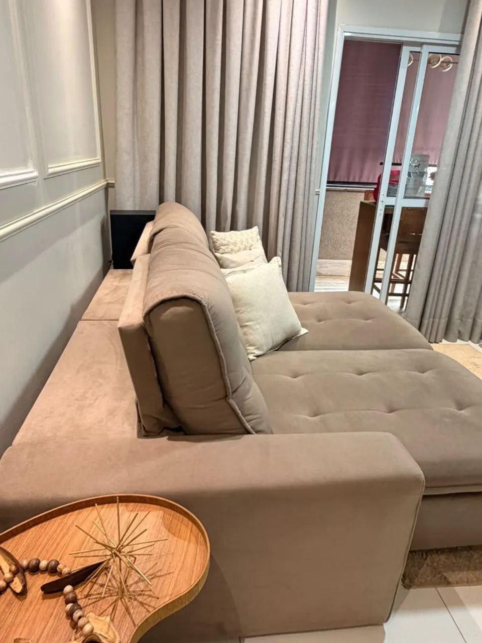 Sofa retrátil seminovo 225 X 180 - Foto 3