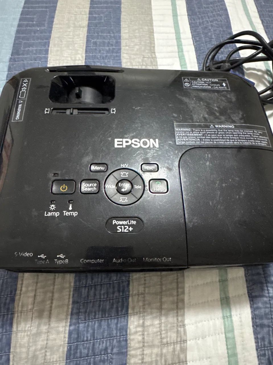 Datashow Epson PowerLite S12+