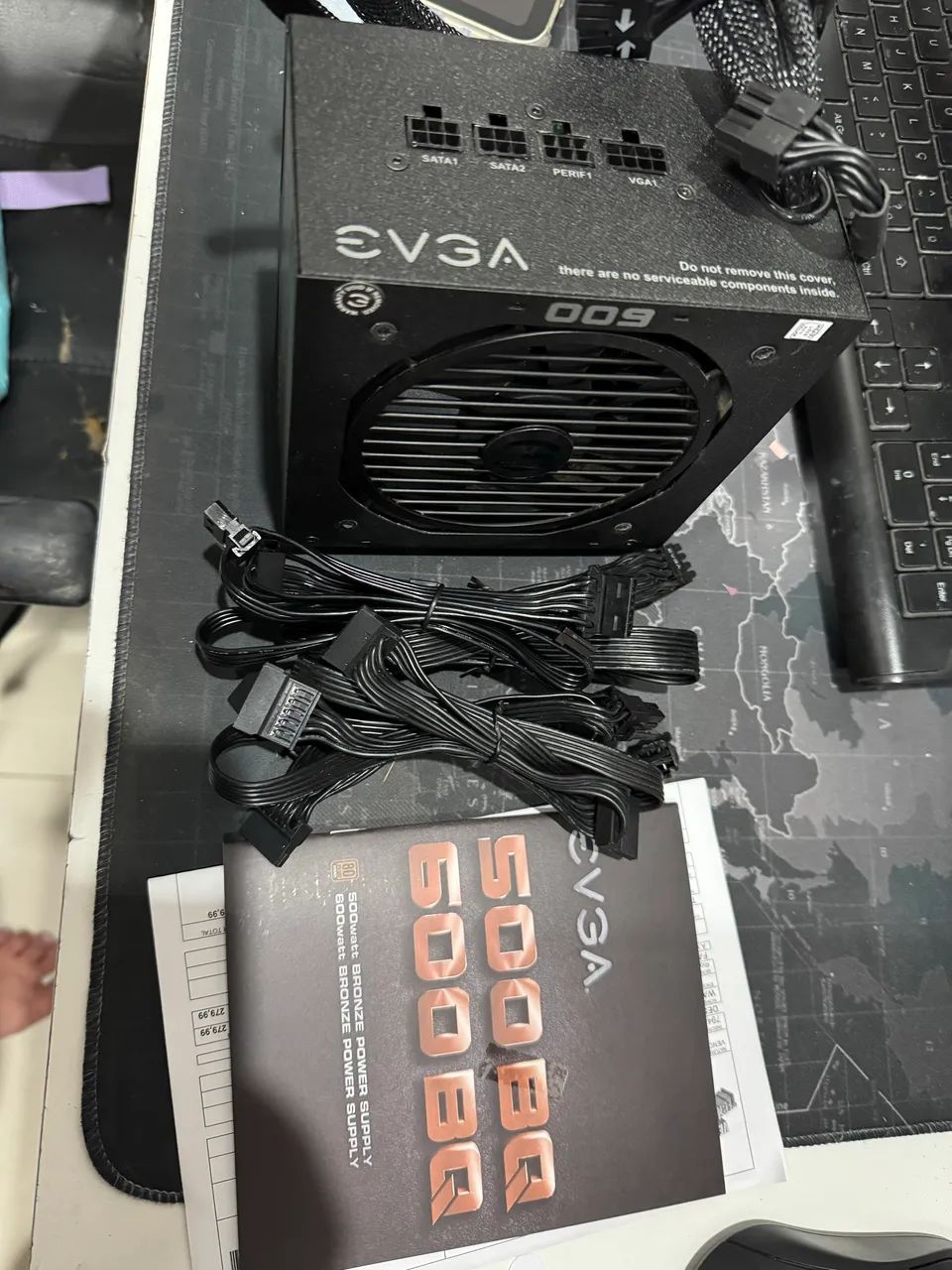 Fonte ATX EVGA 600w Semi-Modular - Foto 3