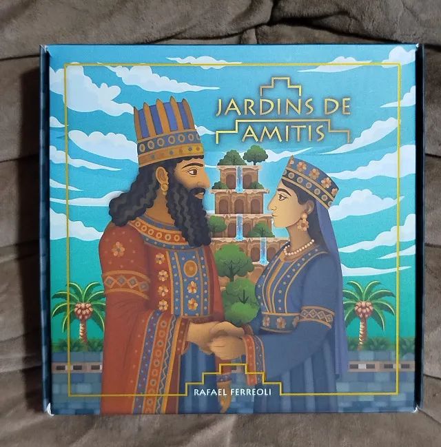 Jogo de tabuleiro Jardins de Amitis (lacrado)
