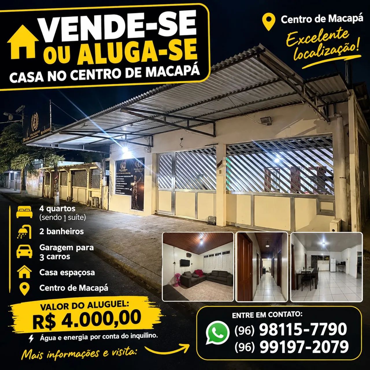 Vendo e alugo