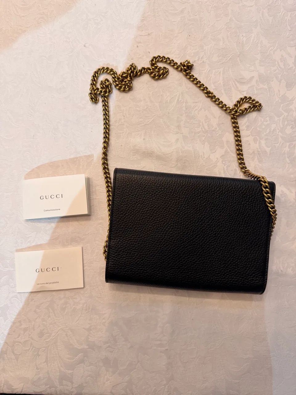 Bolsa Gucci GG Marmont Chain Wallet - Acessórios - Zona 07