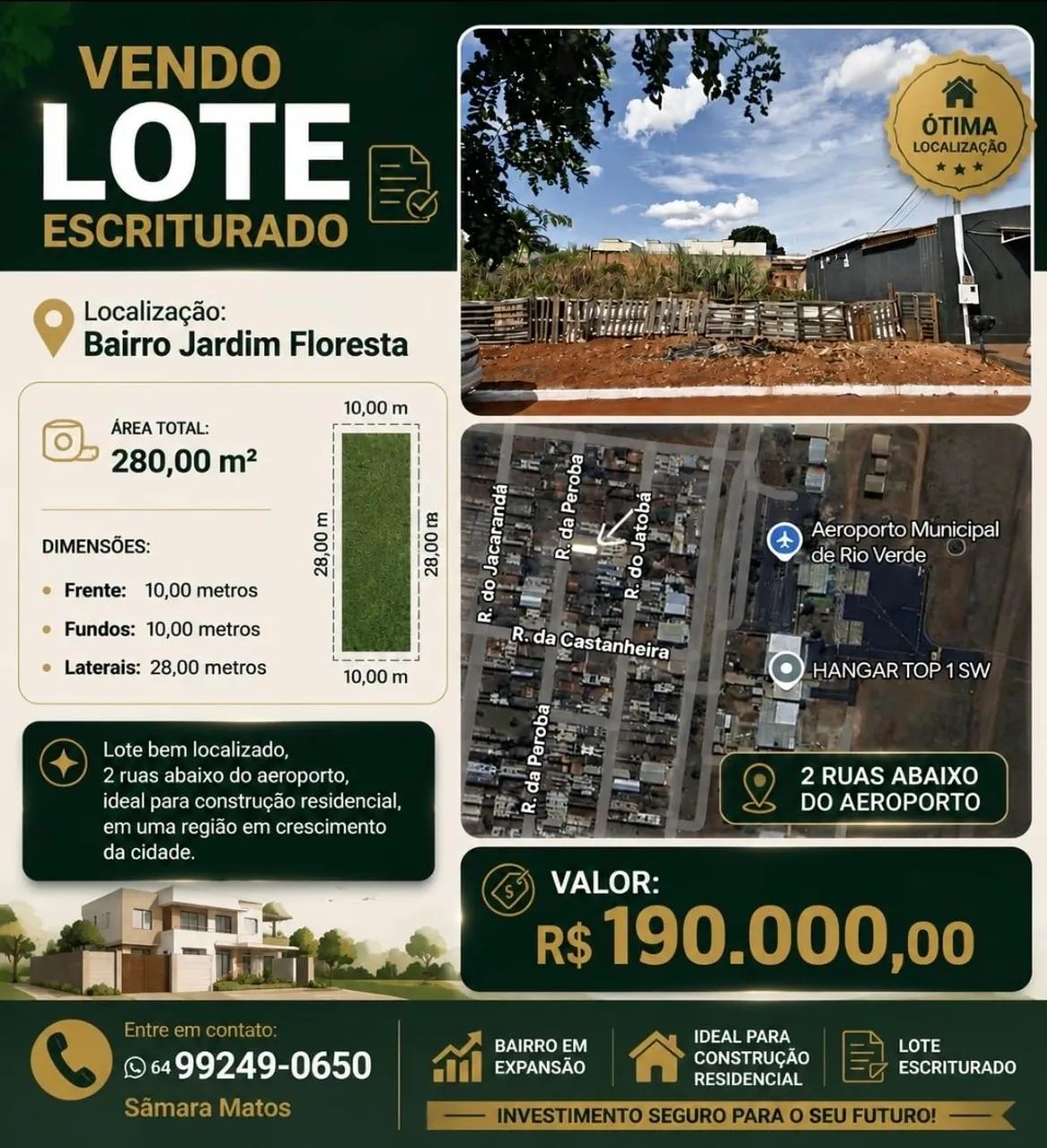 Vendo Lote inteiro no Jd. Floresta 