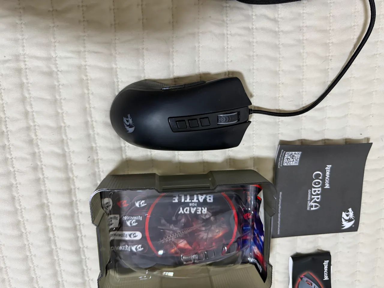 Mouse Redragon Cobra - Seminovo (ZERO) - Foto 4