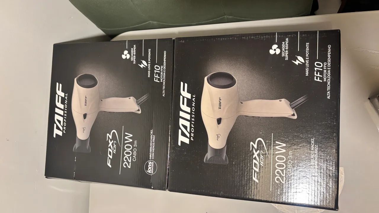 2 Secadores e 1 Prancha Taiff - Foto 2