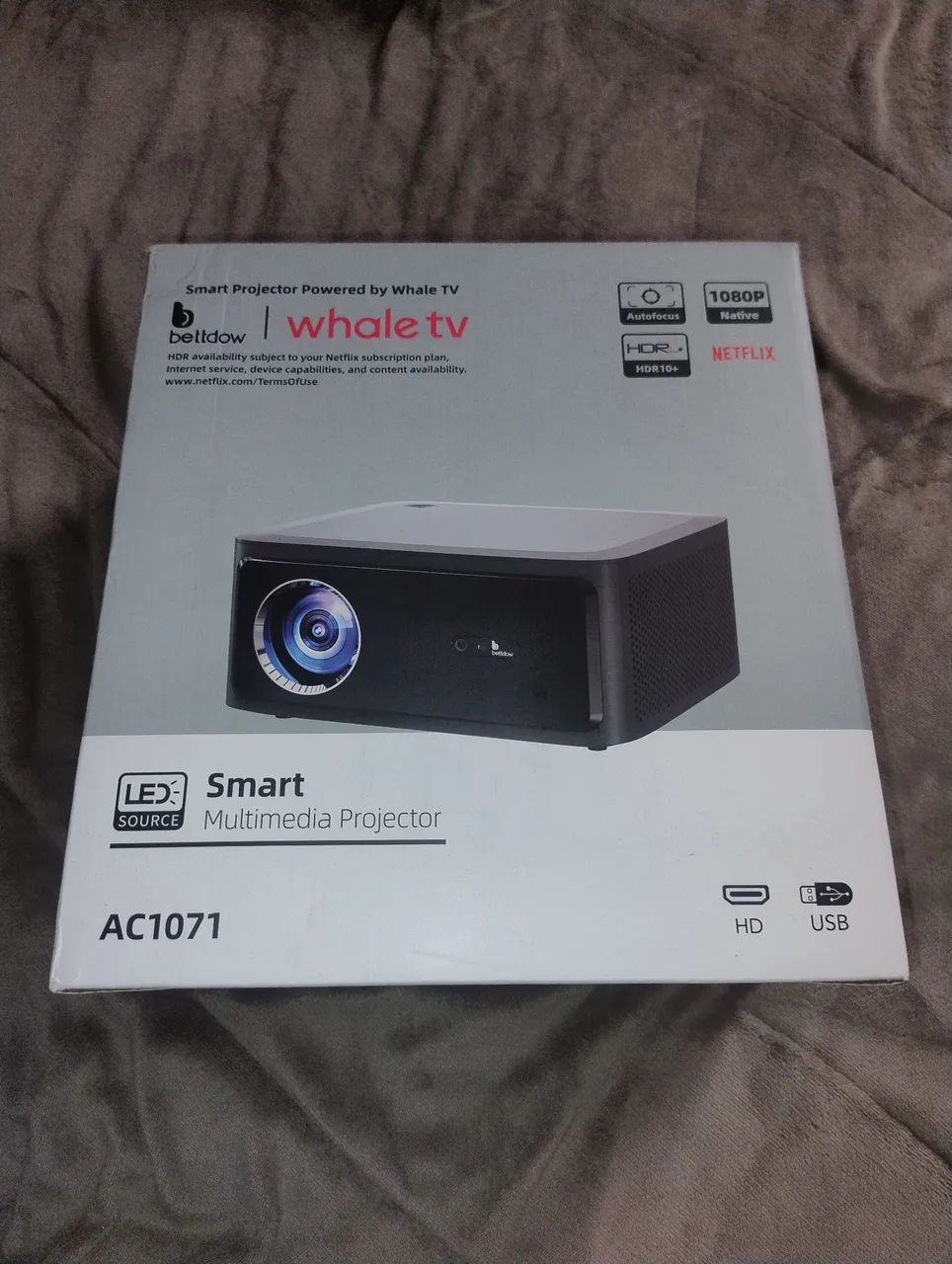 Projetor ac1071 troco por notebook 