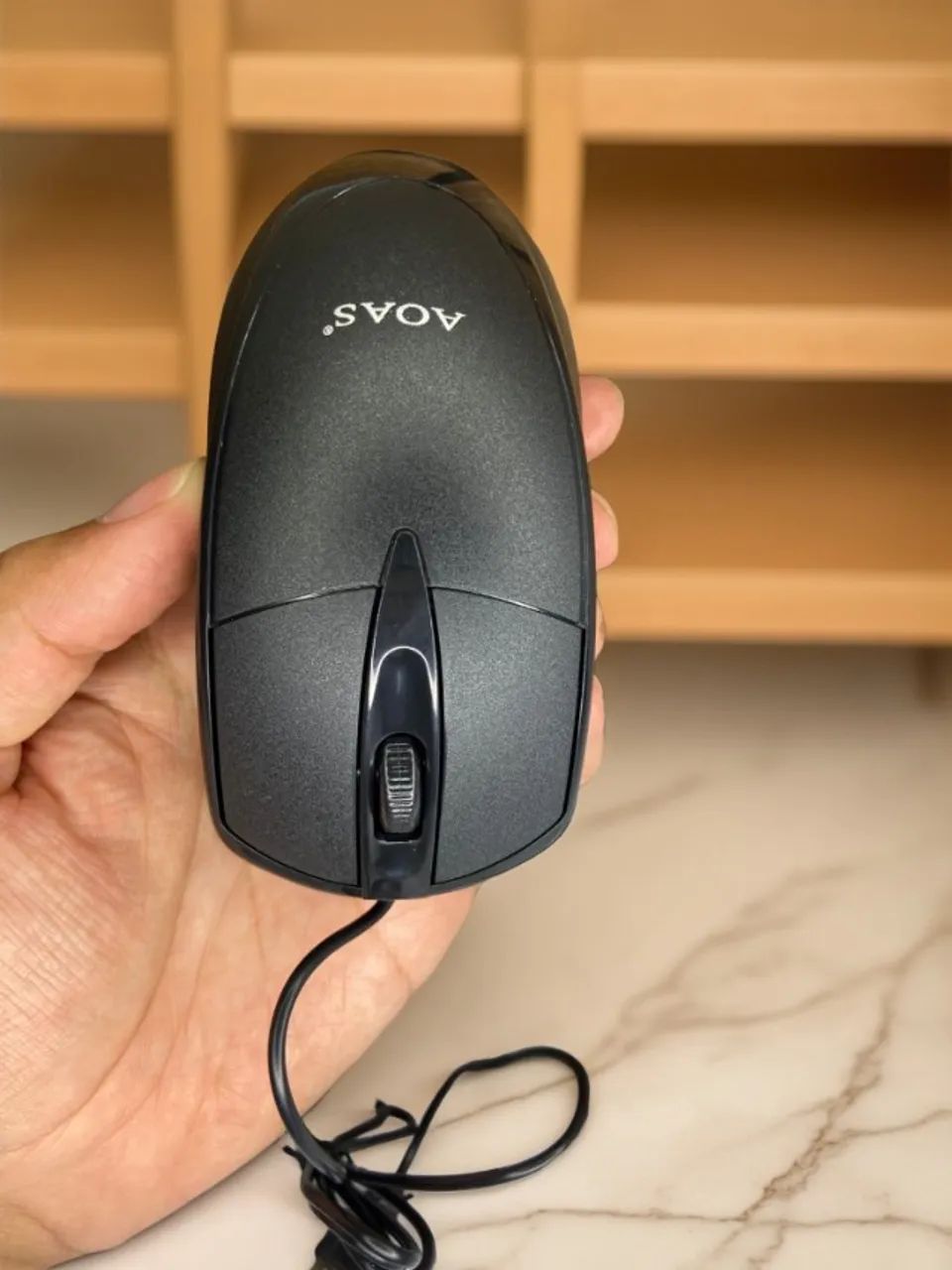 Mouse com Fio USB 1600dpi Aoas M29 an5 - Foto 2