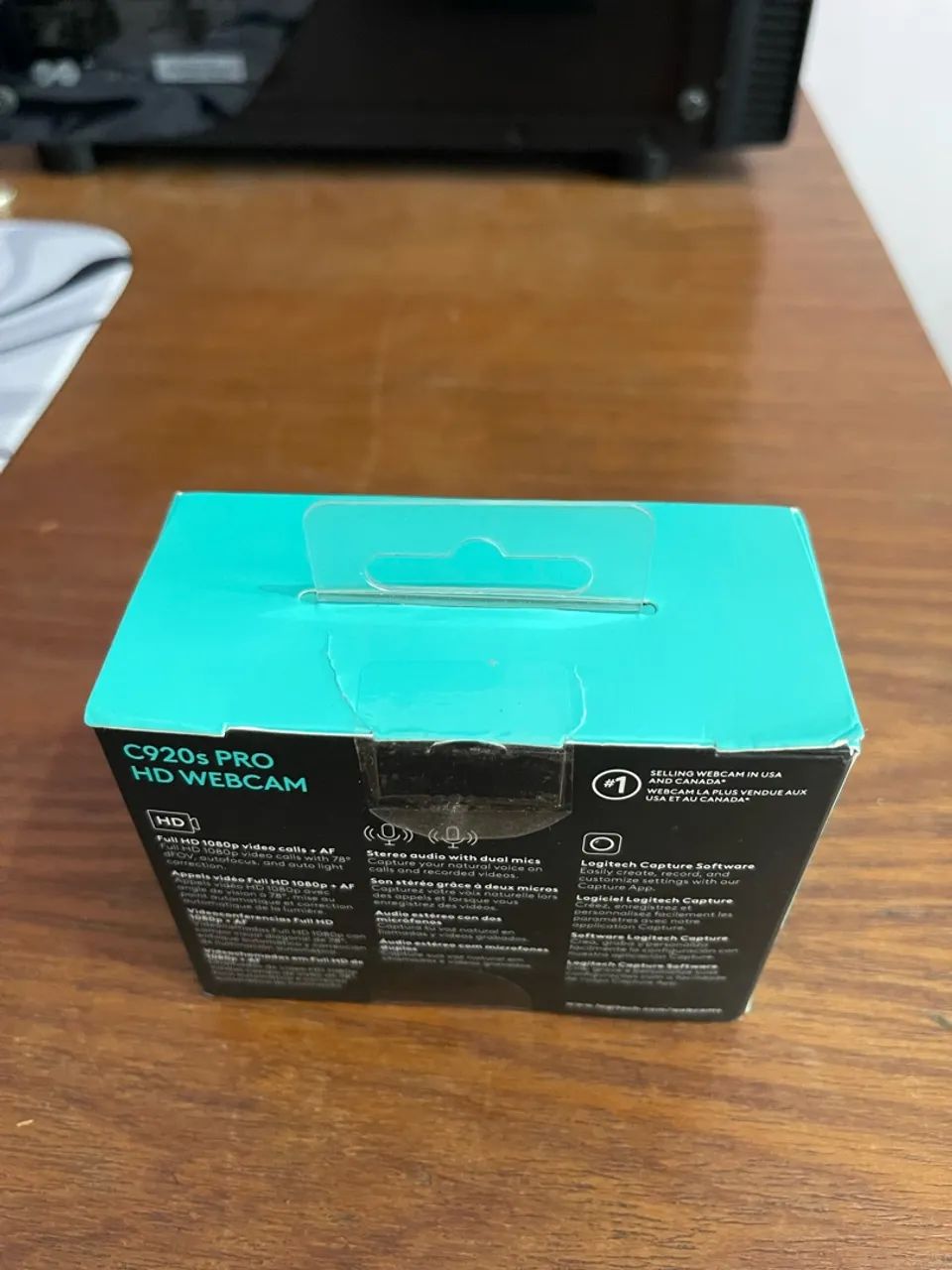 Câmera Webcam Logitech C920e Full Hd 1080p Notebook Com Caixa - Foto 4