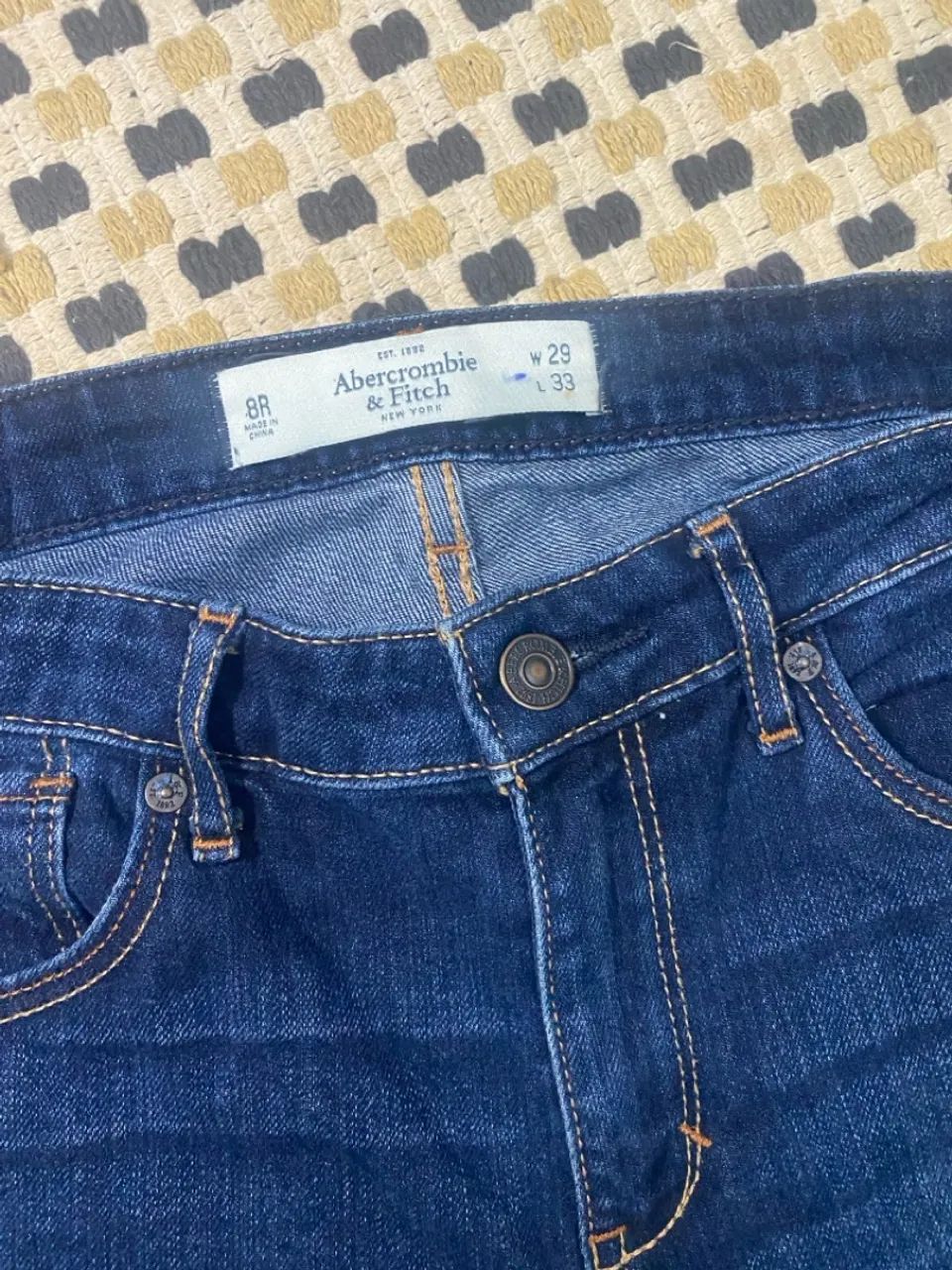 Calça jeans feminina Abercrombie  - Foto 2