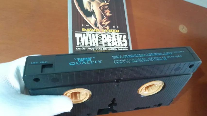 Fita VHS Twin Peaks Fire Walk With Me David Lynch 1992 Vintage