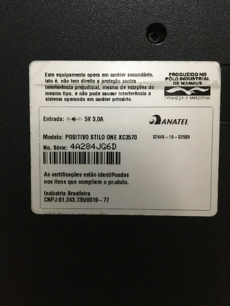 VENDO COM DEFEITO - Positivo Stilo One XC3570 - Foto 3