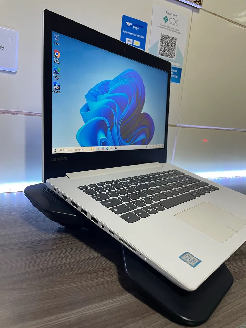 Notebook Lenovo extremamente novo - i3 6Th / DDR4 / 500GB / Wifi 5G - Foto 3