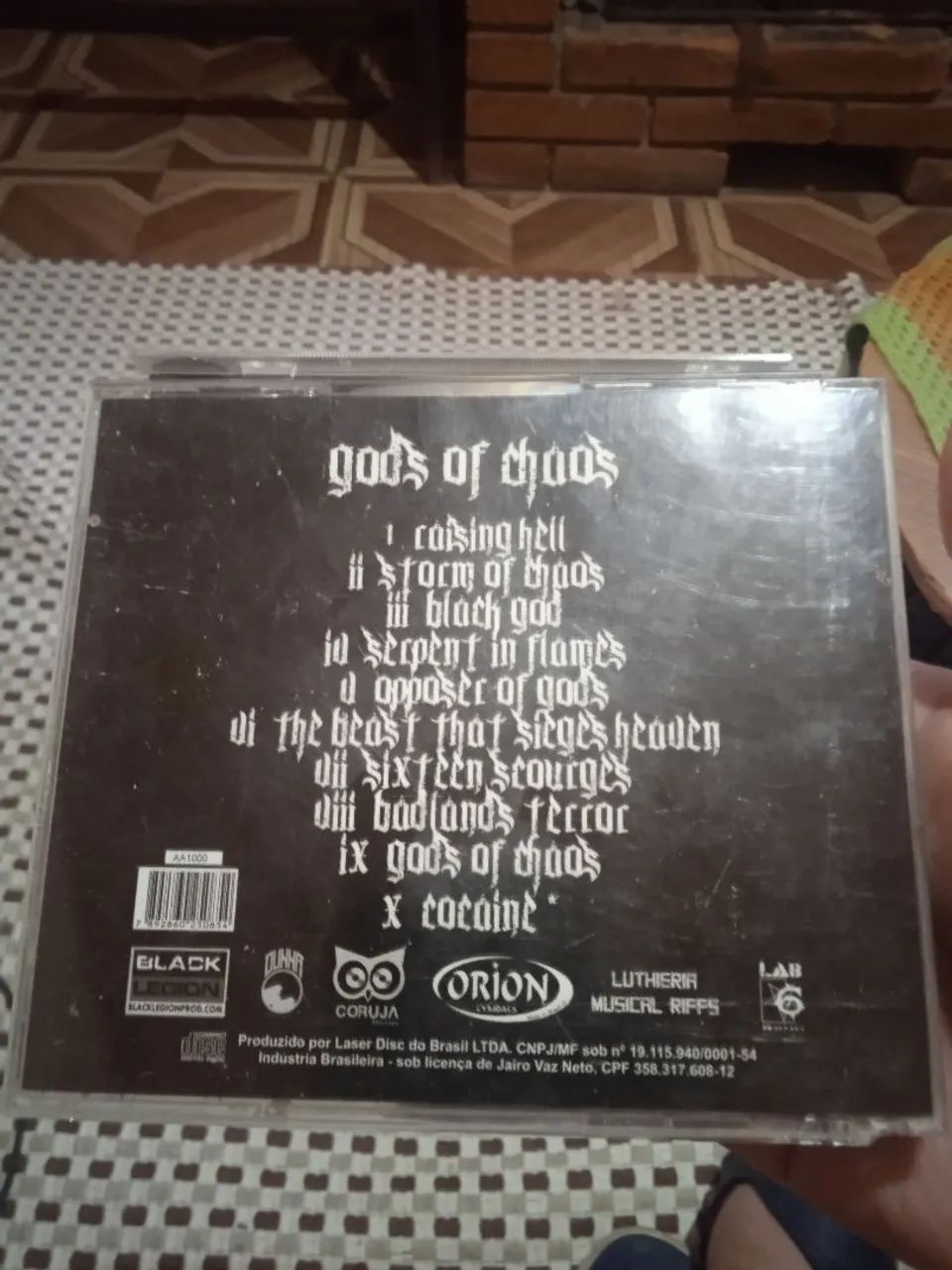 Cd:Gods of chaos - Foto 2